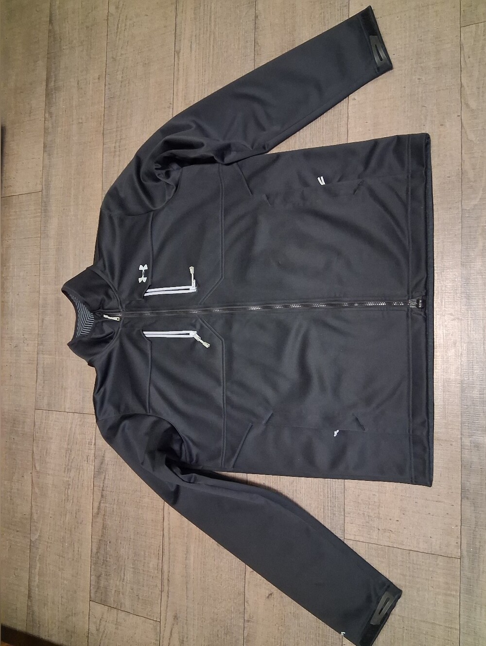 Under Armour Men's Black Full-Zip Cold Gear Performance Jacket